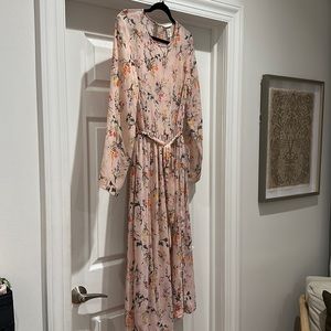 Floral midi dress Sz 10